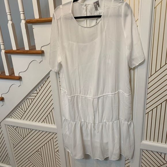 ASOS Curve Dresses & Skirts - Asos Curve NWT White Tiered Dress